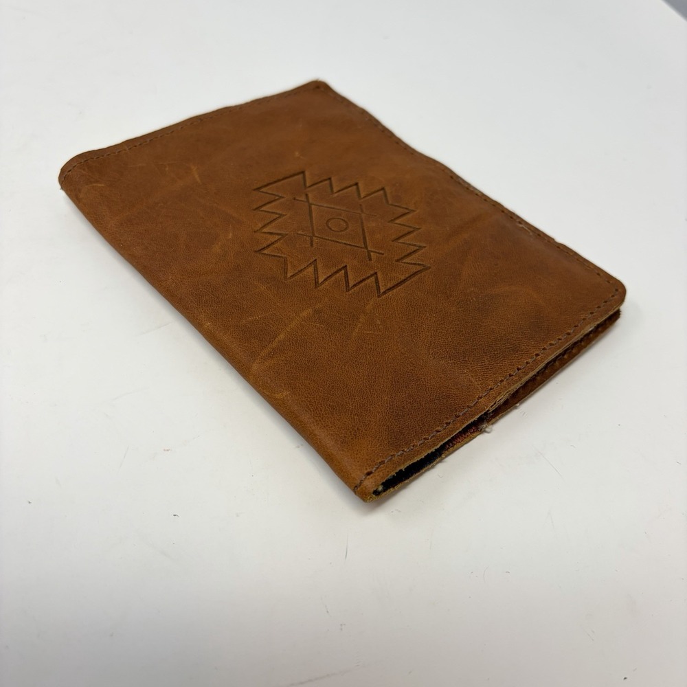 Nena Co Passport Case Leather Travel Wallet Womanhood Icon Artisan - Picture 6 of 7